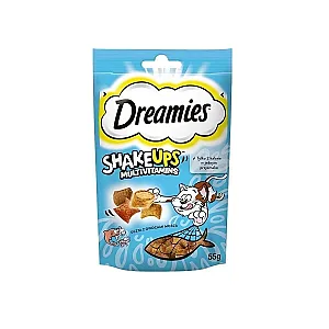 Dreamies Shakeups Seafood Balıklı Kedi Ödül Maması 55 g - 1