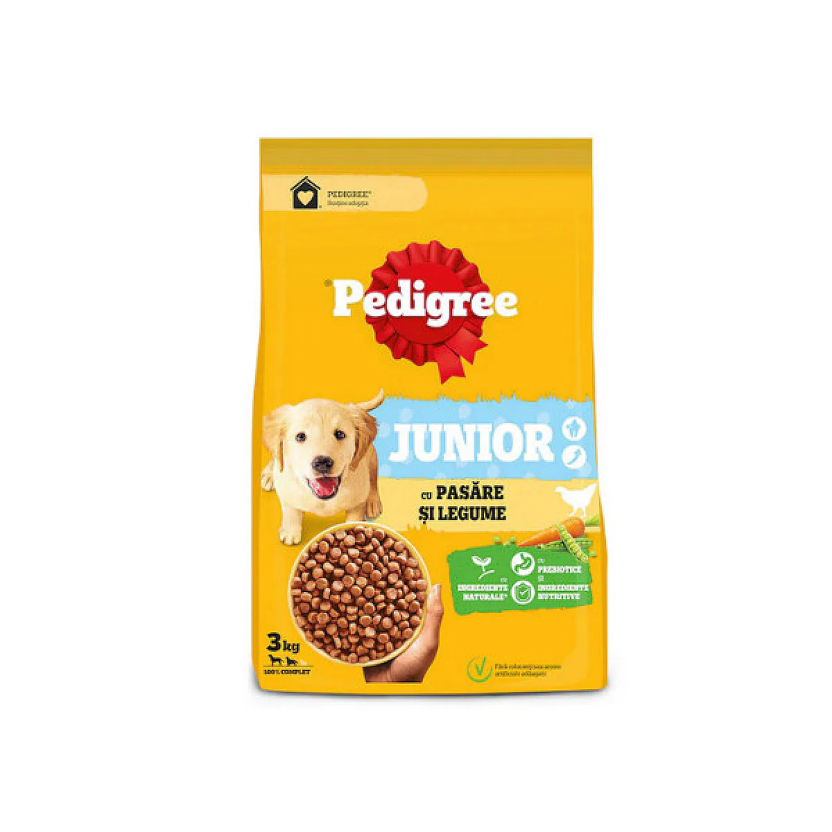 Pedigree Kümes Hayvanlı ve Sebzeli Yavru Köpek Maması 3 kg