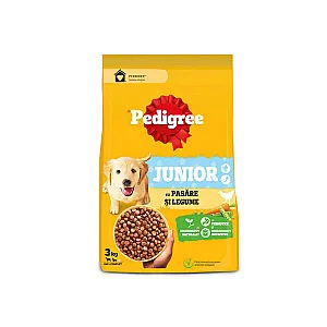 Pedigree Kümes Hayvanlı ve Sebzeli Yavru Köpek Maması 3 kg - 1