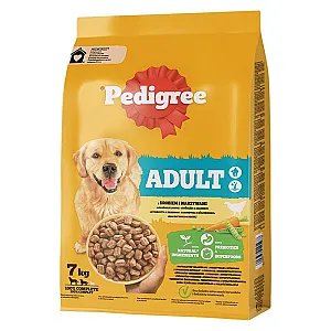 Pedigree Kümes Hayvanlı ve Sebzeli Yetişkin Köpek Maması 7 kg - 1