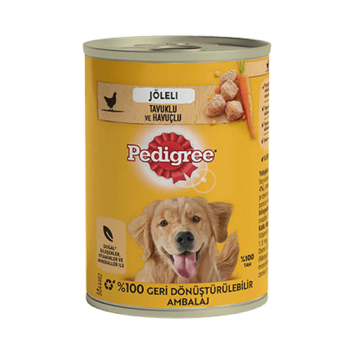 Pedigree Tavuklu Yetişkin Köpek Konservesi 400 g