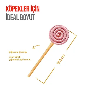 Wanpy Dondurularak Kurutulmuş Yaban Mersinli Lolipop Köpek Ödülü 6 g (10'lu) - 2