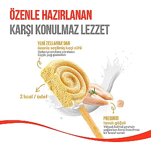 Wanpy Dondurularak Kurutulmuş Balkabaklı Lolipop Köpek Ödülü 6 g (10'lu) - 4