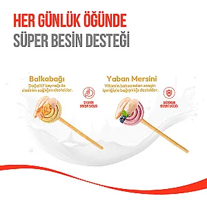 Wanpy Dondurularak Kurutulmuş Balkabaklı Lolipop Köpek Ödülü 6 g (10'lu) - 5