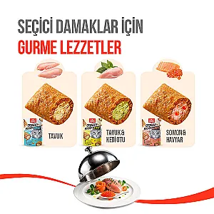 Wanpy Crunch Tavuklu Kedi Ödül Maması 60 g - 2