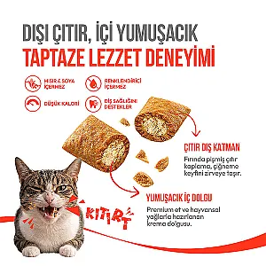 Wanpy Crunch Tavuklu Kedi Ödül Maması 60 g - 3