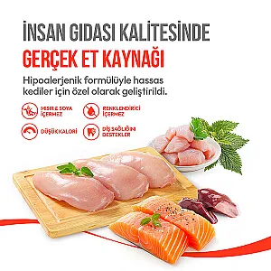 Wanpy Crunch Kedi Otlu ve Tavuklu Kedi Ödül Maması 60 g - 3