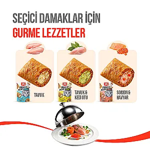 Wanpy Crunch Kedi Otlu ve Tavuklu Kedi Ödül Maması 60 g - 4