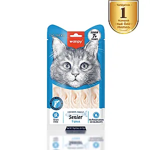 Wanpy Ton Balıklı 7+ Yaş Kedi Krema Ödülü 5x14 g - 1