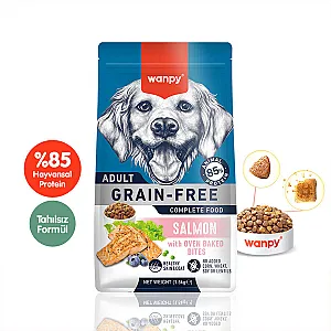 Wanpy Tahılsız Somonlu Yetişkin Köpek Maması 1,5 kg - 1