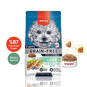 Wanpy Tahılsız Kuzulu Yavru Köpek Maması 1,5 kg - 1