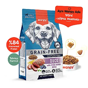 Wanpy Tahılsız Ördekli Yetişkin Köpek Maması 1,5 kg - 1
