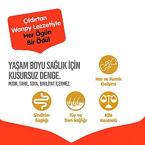 Wanpy Tahılsız Sığır Etli Yetişkin Köpek Maması 1,5 kg - 3