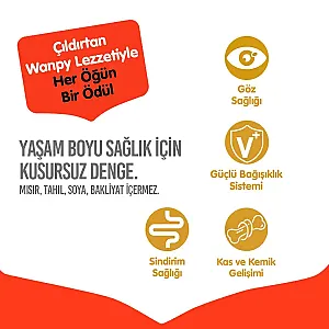 Wanpy Tahılsız Tavuklu Yetişkin Kedi Maması 8 kg - 4