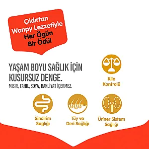 Wanpy Tahılsız Somonlu Yetişkin Kedi Maması 8 kg - 4