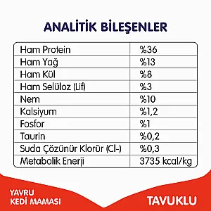 Wanpy Tahılsız Tavuklu Yavru Kedi Maması 8 kg - 6