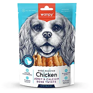 Wanpy Kalsiyumlu Tavuk Sargılı Köpek Ödülü 100 g - 1