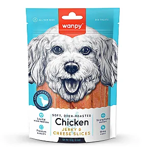 Wanpy Yumuşak Tavuk ve Peynir Dilimleri Köpek Ödülü 100 g - 1