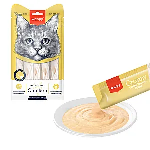 Wanpy Tavuklu Krema Kedi Ödülü 5x14 g - 1