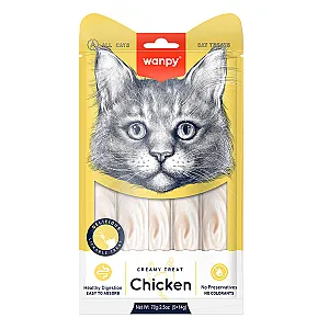 Wanpy Tavuklu Krema Kedi Ödülü 5x14 g - 2