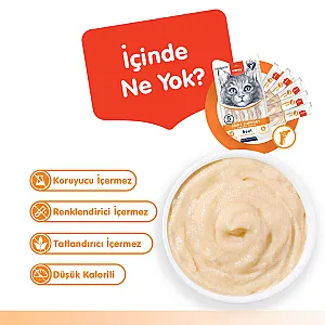 Wanpy Joint Support Sığır Etli ve Tavuklu Eklem Destekleyici Krema Kedi Ödülü 5x14 g - 3