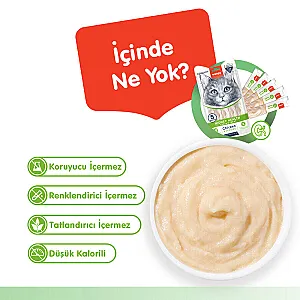 Wanpy Kidney Health Tavuklu ve Sebzeli Fonksiyonel Krema Kedi Ödülü 5x14 g - 3