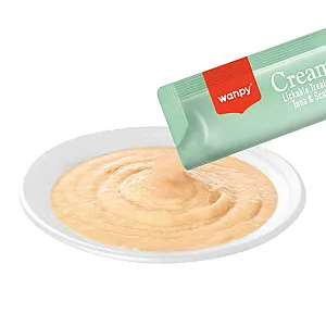 Wanpy Ton Balıklı ve Deniz Taraklı Krema Kedi Ödülü 25x14 g - 2