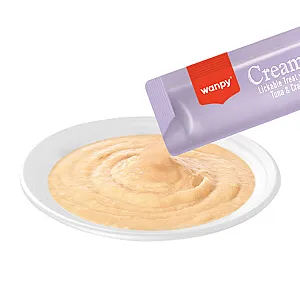 Wanpy Ton Balıklı ve Yengeçli Krema Kedi Ödülü 25x14 g - 2
