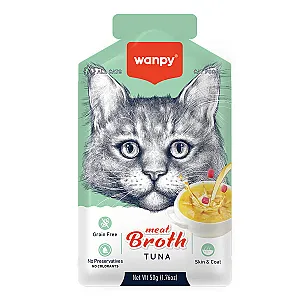 Wanpy Ton Balığı Eti Çorbası Kedi Ödülü 50 g - 1