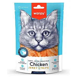Wanpy Gerçek Tavuk Fileto Yumuşak Kedi Ödülü 80 g - 1