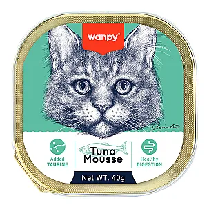 Wanpy Ton Balıklı Alutray Yaş Kedi Maması 40 g - 1