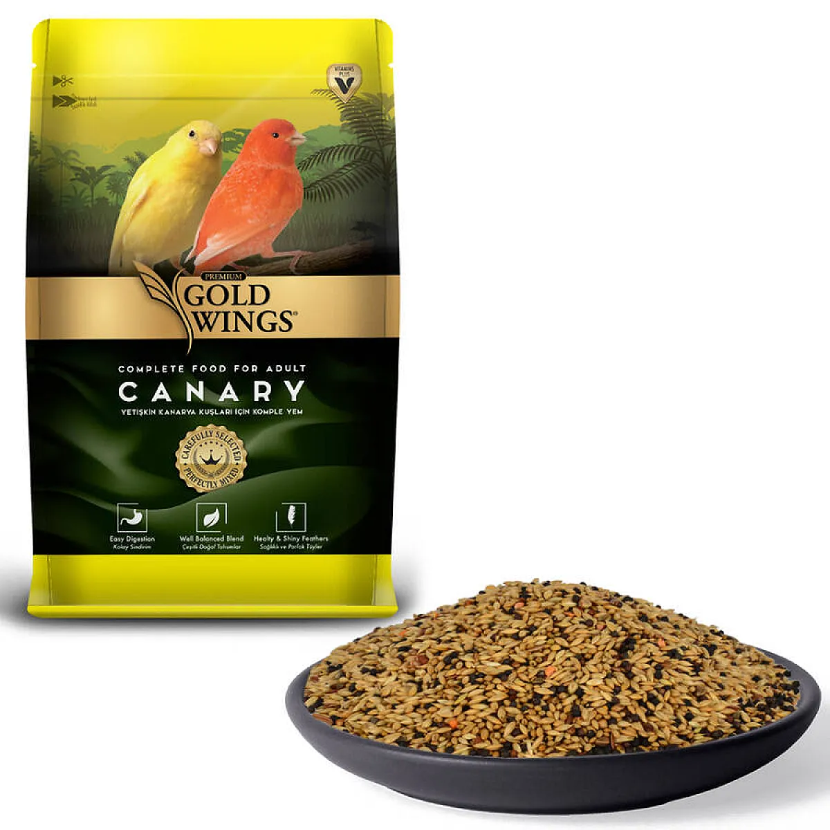 Gold Wings Premium Kanarya Yemi 1 kg