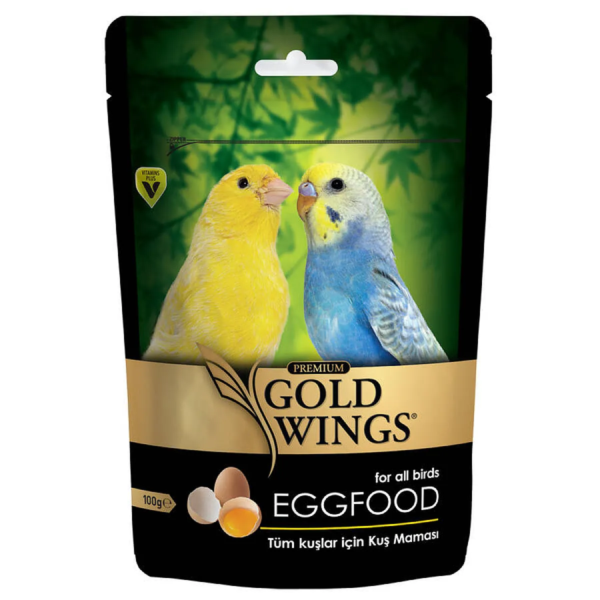 Gold Wings Premium Yumurta İlaveli Kuş Maması 100 g