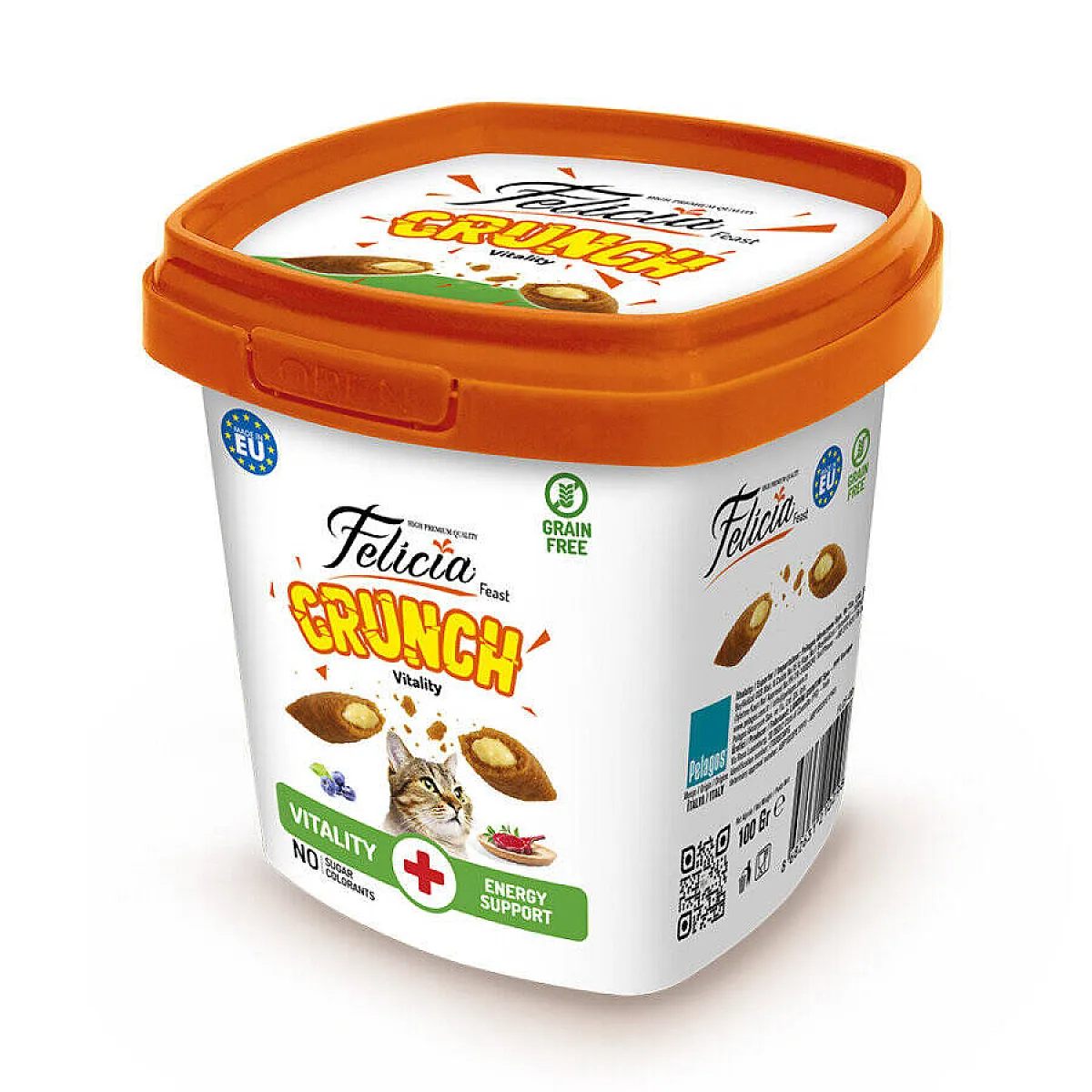 Felicia Vitality Çıtır Kedi Ödül Maması 100 g