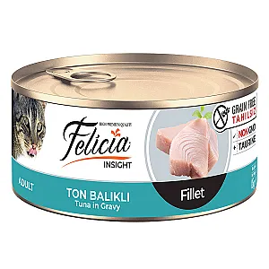 Felicia Tahılsız Ton Balıklı Fileto Kedi Konservesi 85 g - 1