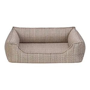 Pet Comfort Delta Bej Desenli Kedi Köpek Yatağı