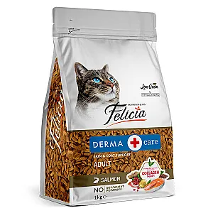 Felicia Hipoalerjenik Somonlu Düşük Tahıllı Yetişkin Kedi Maması 1 kg - 2
