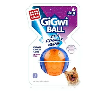 GiGwi Ball Şeffaf Sert Top Köpek Oyuncağı 5 cm