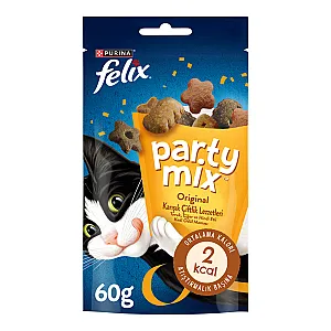Felix Party Mix Original Karışık Çiftlik Lezzetleri Kedi Ödül Maması 60 g - 1