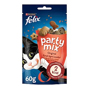 Felix Party Mix Original Karışık Izgara Lezzetleri Kedi Ödül Maması 60 g - 1