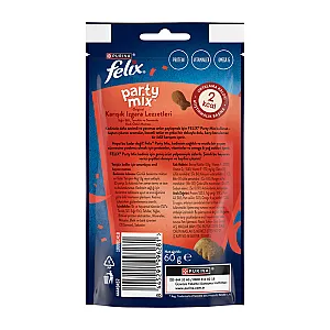 Felix Party Mix Original Karışık Izgara Lezzetleri Kedi Ödül Maması 60 g - 2