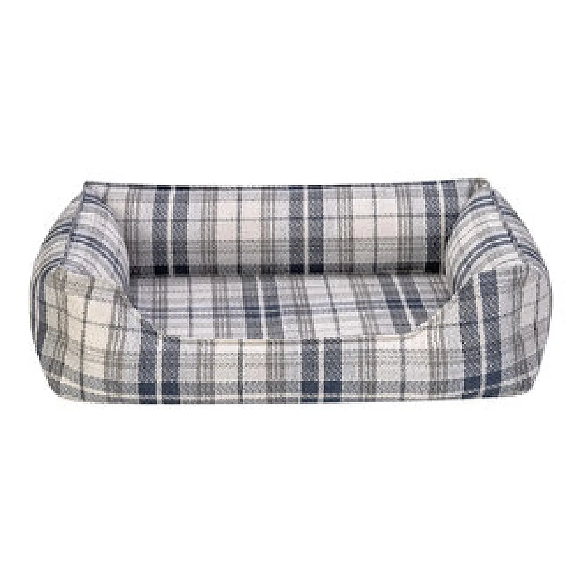 Pet Comfort Delta Lacivert Kareli Kedi ve Köpek Yatağı