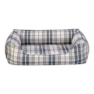 Pet Comfort Delta Lacivert Kareli Kedi ve Köpek Yatağı