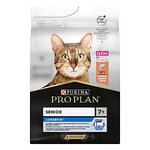 Pro Plan Longevis +7 Somonlu Yaşlı Kedi Maması 3 kg - 1