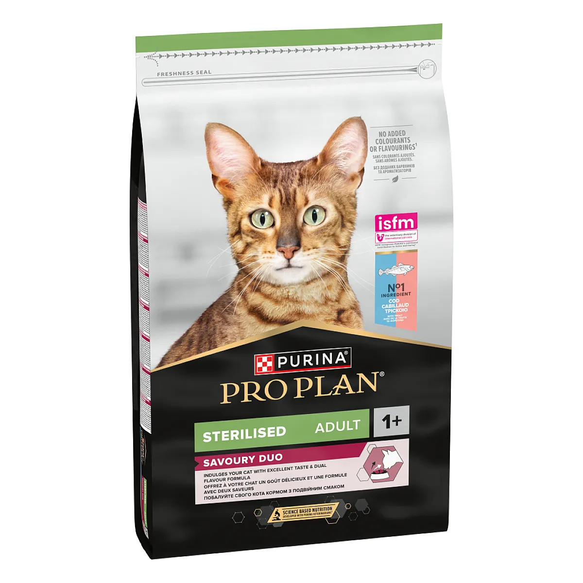 Pro Plan Savoury Duo Morina ve Okyanus Balıklı Kısırlaştırılmış Kedi Maması 10 kg