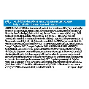 Pro Plan LiveClear 7+ Hindili Alerjen Azaltan Kısırlaştırılmış Yaşlı Kedi Maması 1.4 kg - 4