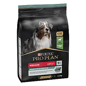 Pro Plan Medium Adult Kuzulu ve Pirinçli Orta Irk Yetişkin Köpek Maması 3 kg - 2