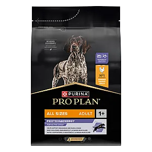 Pro Plan All Sizes Adult Protein&Energy Tavuklu Yetişkin Köpek Maması 3 kg - 2