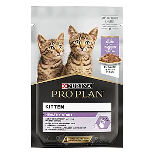 Pro Plan Pouch Sos İçinde Hindili Yavru Kedi Konservesi 85 g - 1