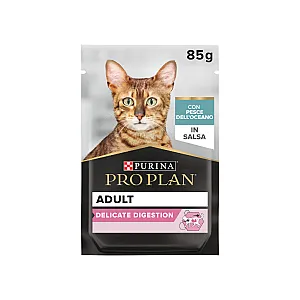 Pro Plan Pouch Sos İçinde Okyanus Balıklı Yetişkin Kedi Konservesi 85 g - 1